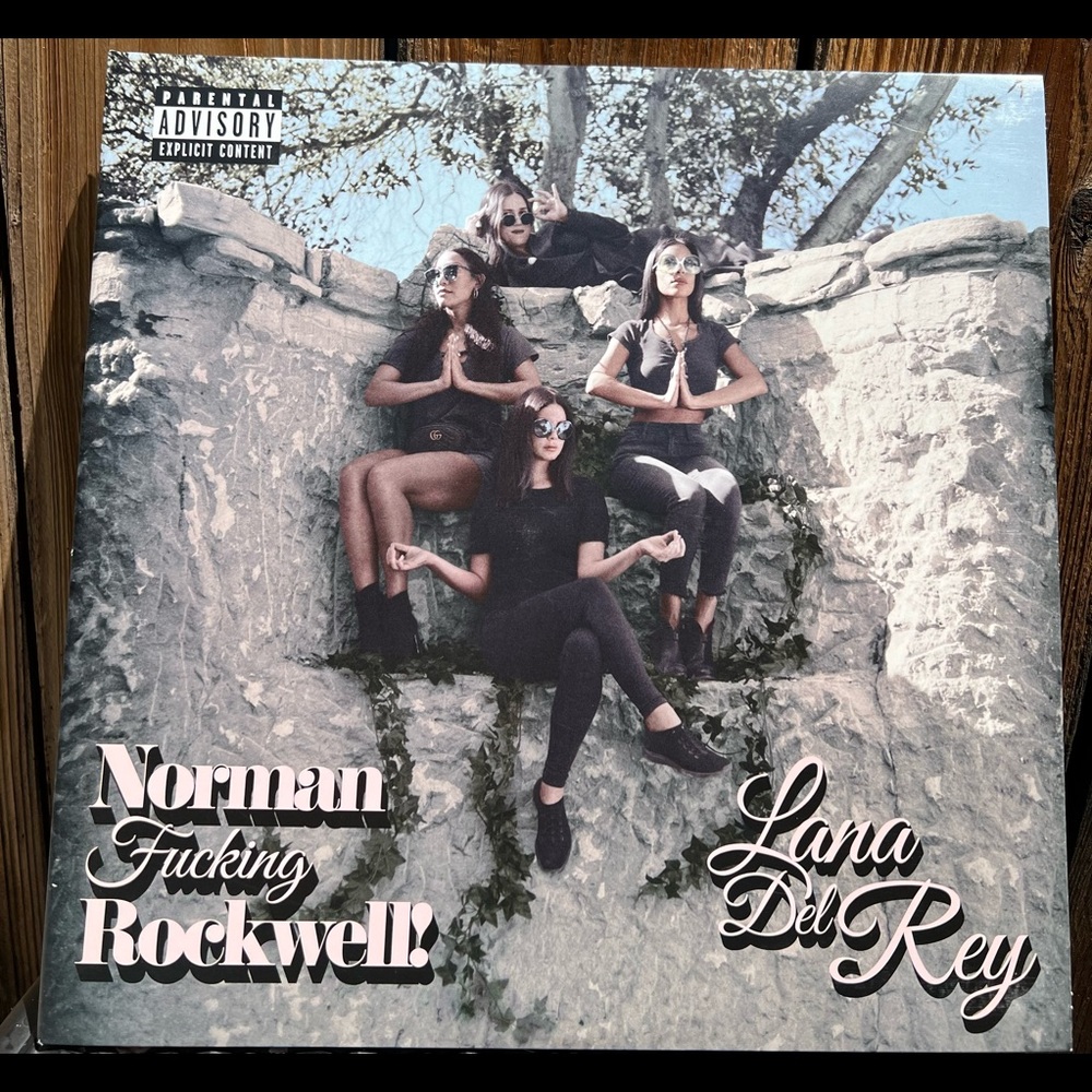 Rare UO exclusive Norman F*cking Rockwell NFR vinyl Lana Del Rey